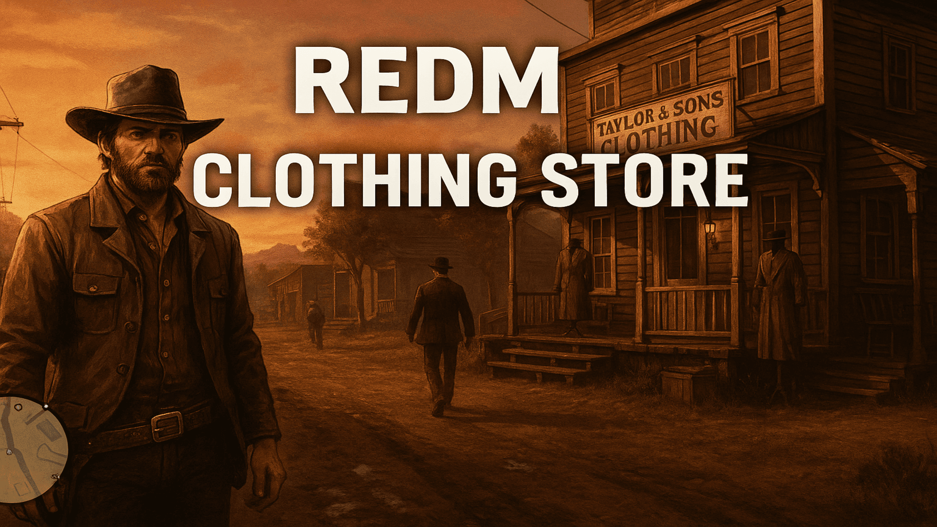 Enhance Your Roleplay | RedM Clothing Store for Vorp & RSG