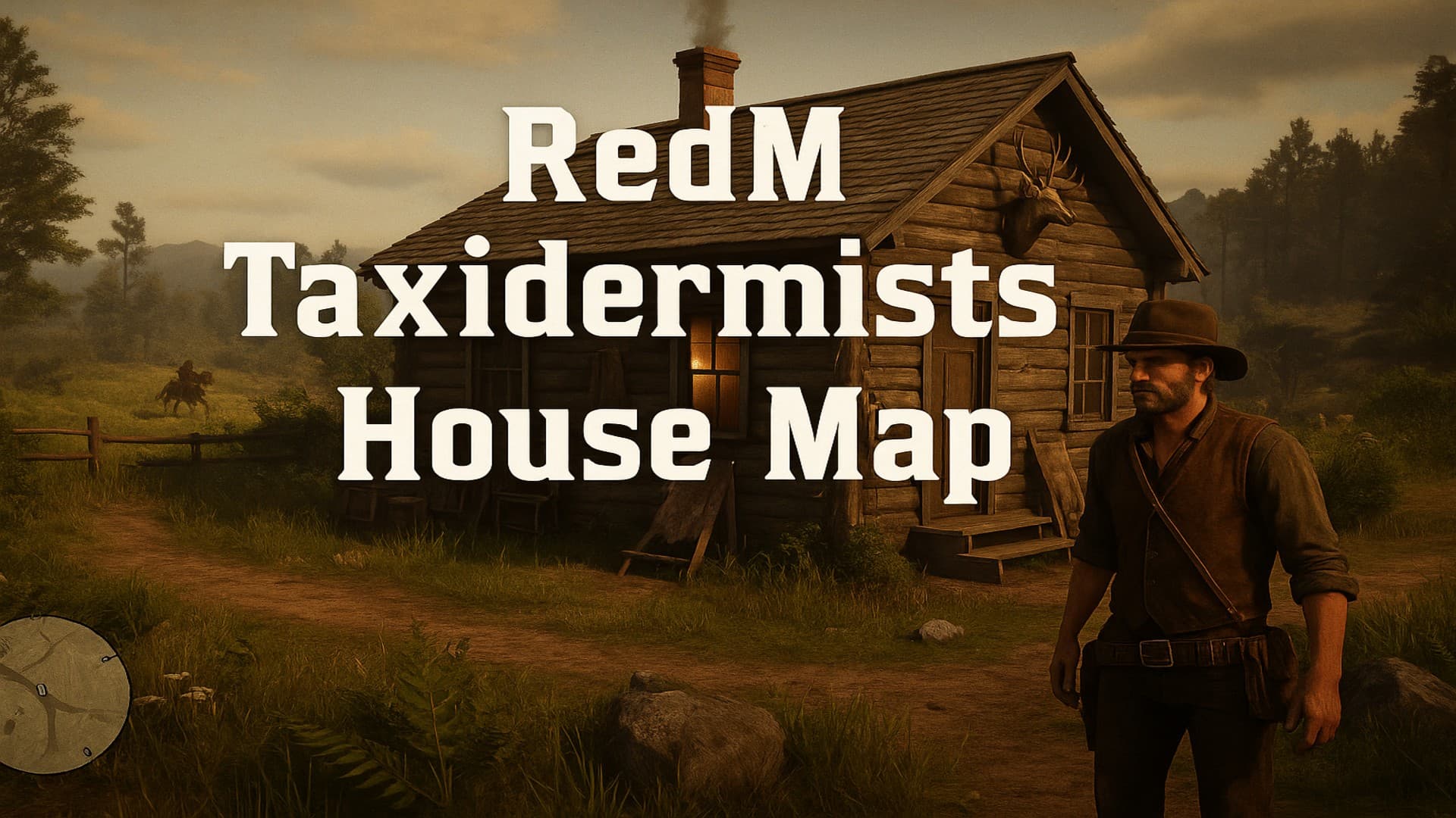 Exploring the RedM Taxidermists House Map | A Roleplay Adventure
