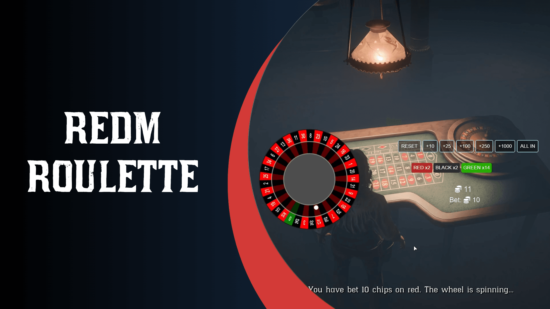 RedM Roulette Script
