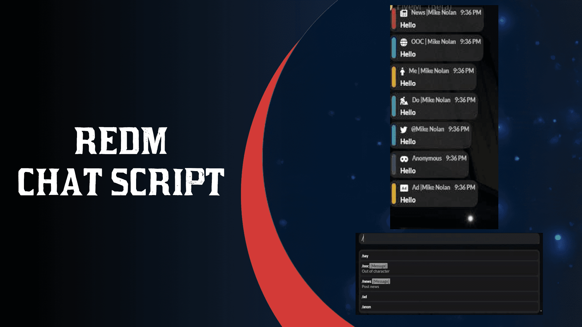 RedM Chat Script
