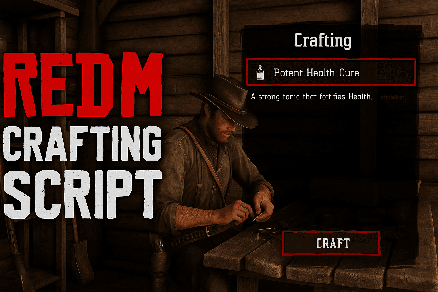 RedM Crafting Script | Enhance Roleplay