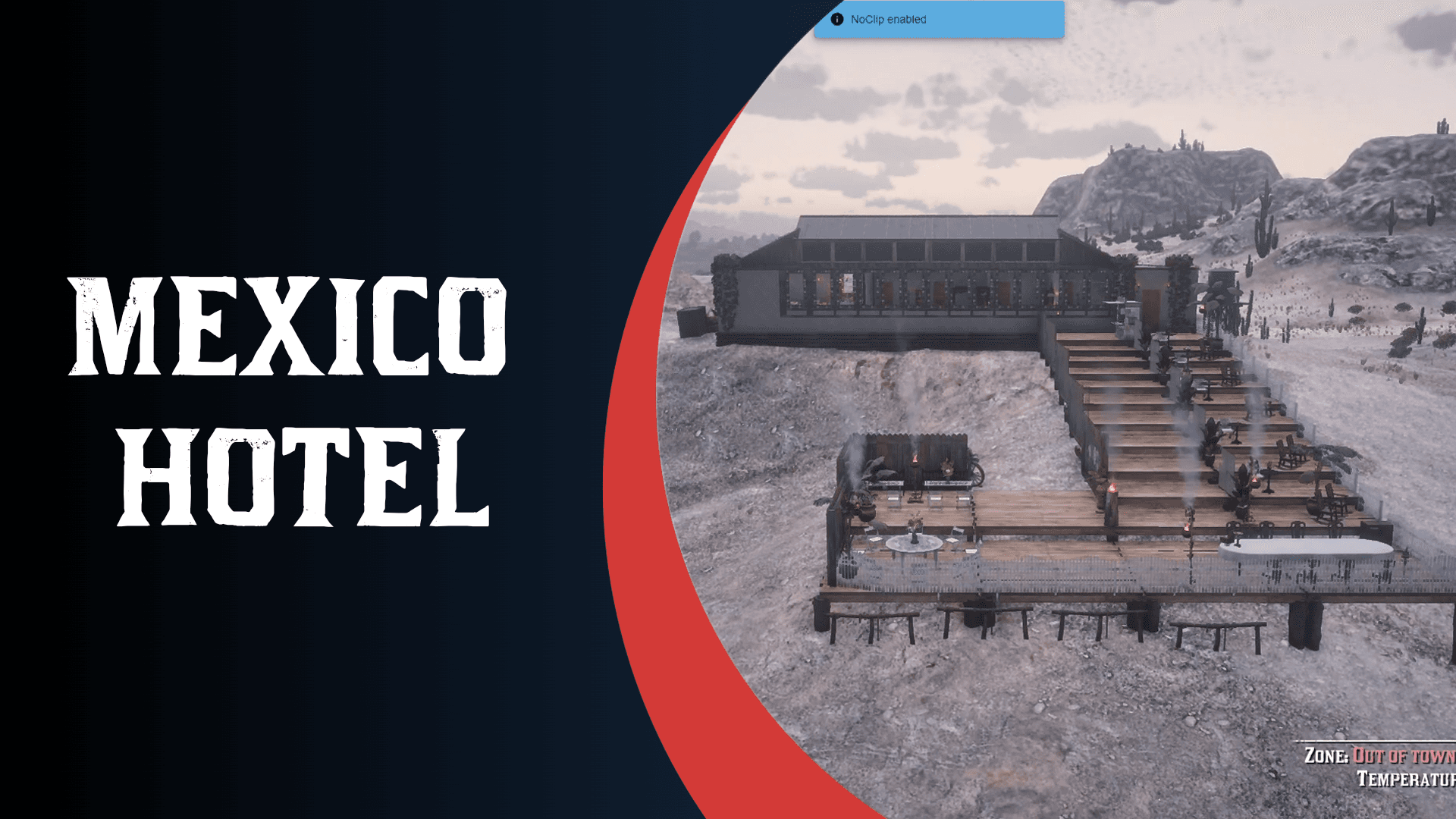 RedM Mexico Hotel Map