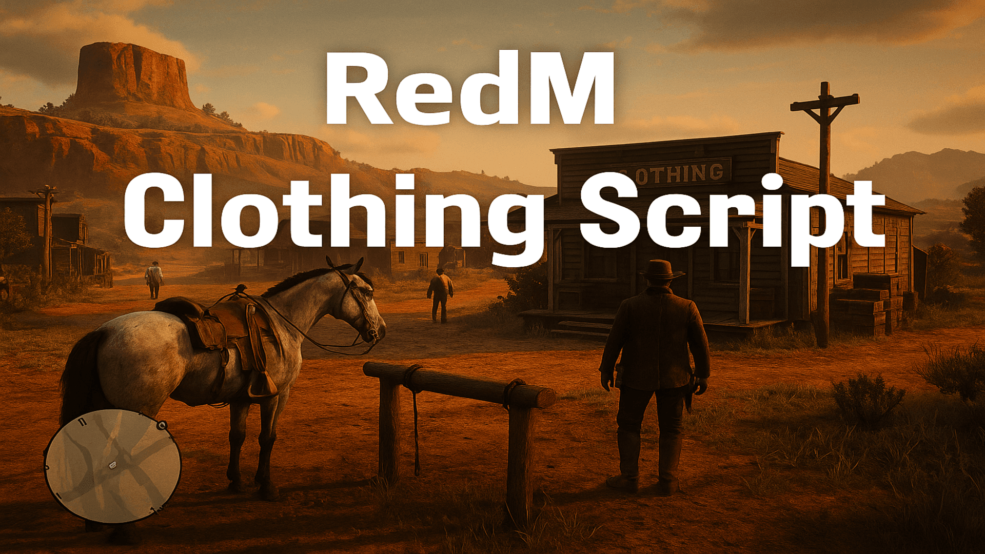 RedM Clothing Script | Enhance Your Server's Roleplay Experience