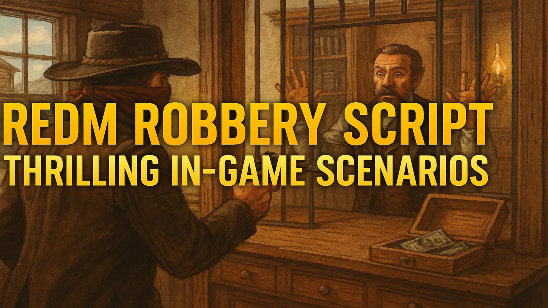 RedM Robbery Script | Thrilling In-Game Scenarios