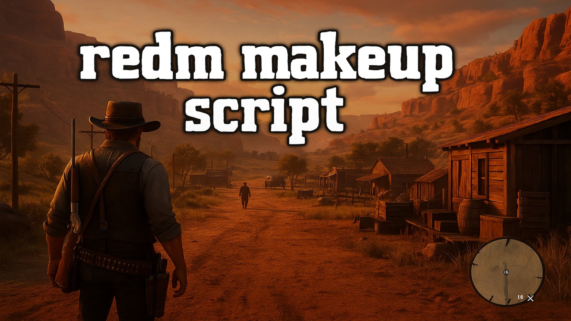 RedM Makeup Script Customize Characters Easily