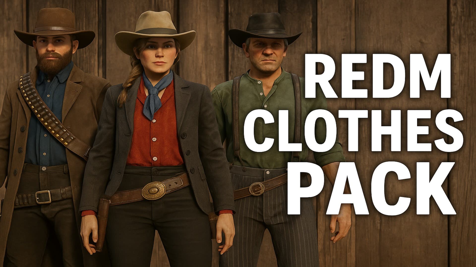 Enhance Your Roleplay with the RedM Clothes Pack